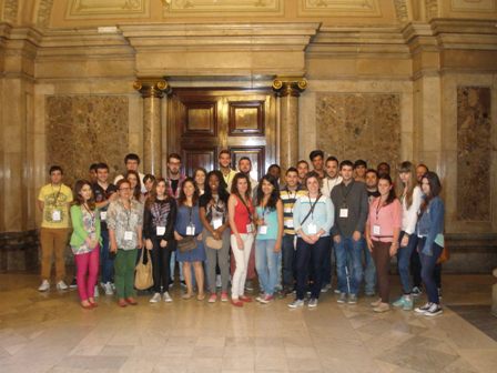 Visita Parlament. Grup.