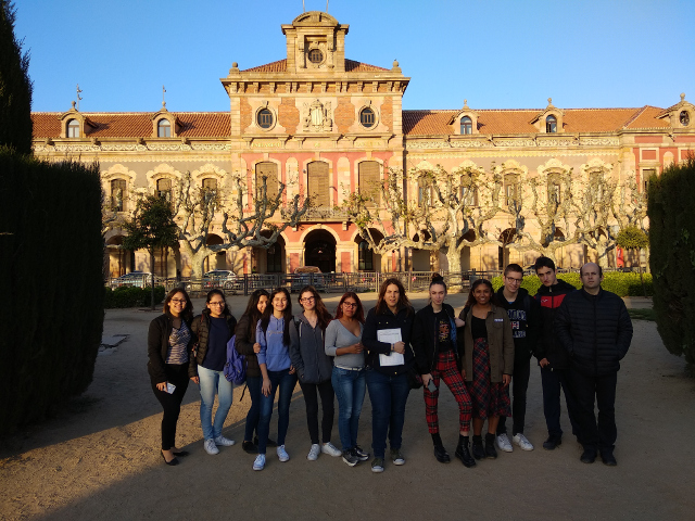 Visita GAJ al Parlament