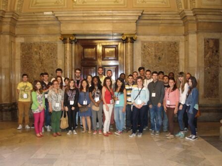 Visita Parlament. Grup. Visita Parlament. Grup.