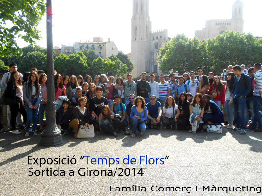 Visita a Girona. Fira de les Flors. Visita a Girona. Fira de les Flors.